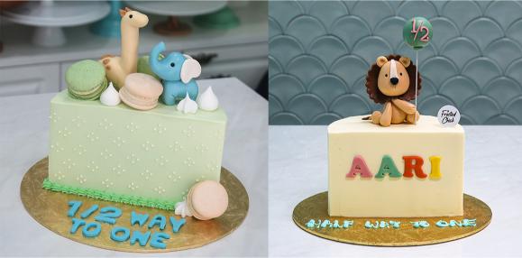 animal half cakes
